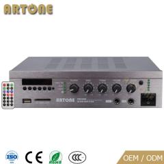 PMS-1060D 60W hifi commercial mp3 usb mixer amplifier with remote controller